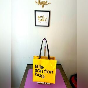 Bloomingdale’s “little San Fran bag” tote